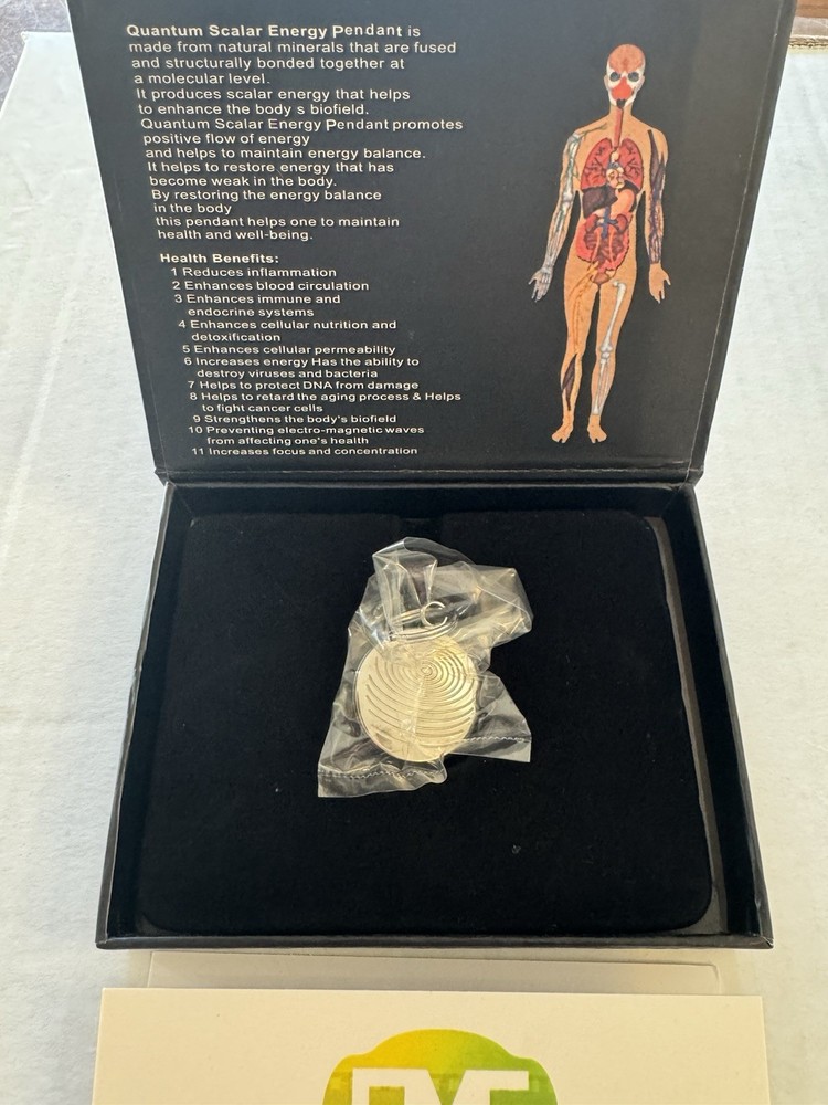 EMF Defense Pet Tag Silver