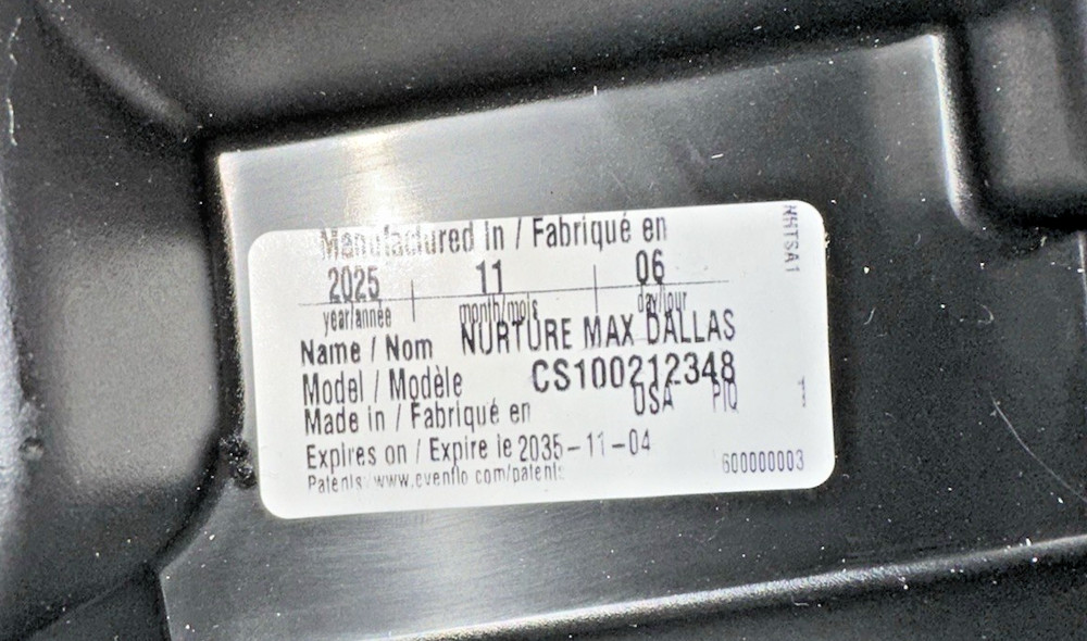 Car Seat Base Evenflo NurtureMax