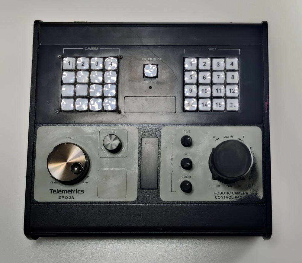 Telemetrics - Robotic Camera Control Panel (CP-D-3A) with Iris Control Option