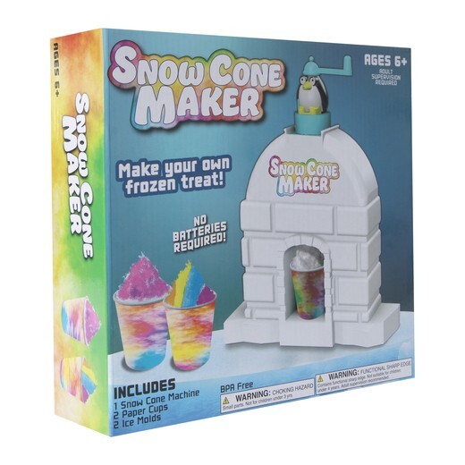 Shaved Ice Machine Snow Cone Machine - Portable Crusher, Gift Idea.