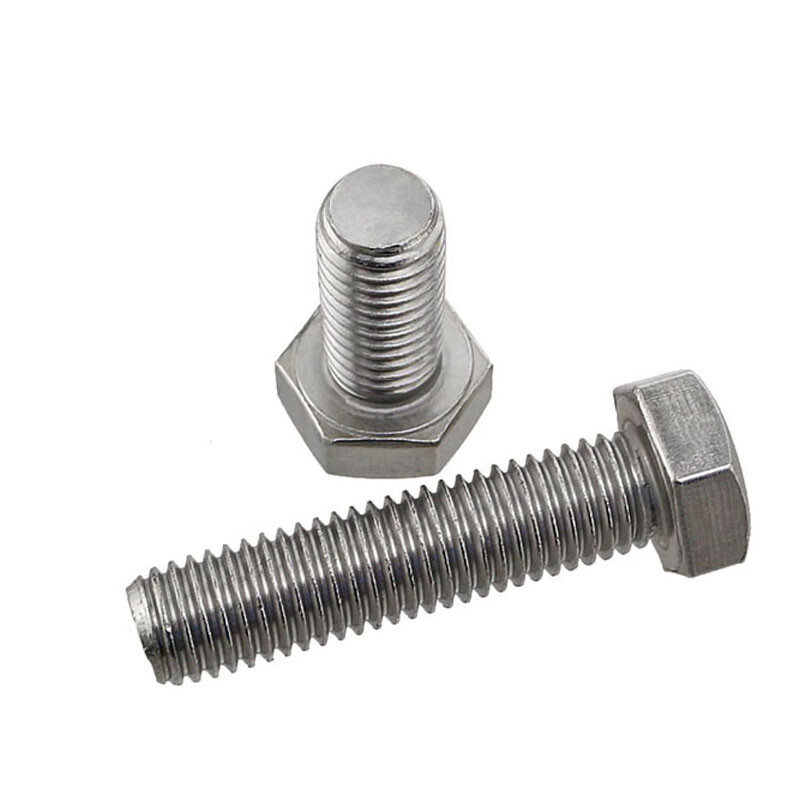 Reverse Thread Hexagon Bolt M6-M12 Rotate left Hex Head Screw A2 Stainless Steel