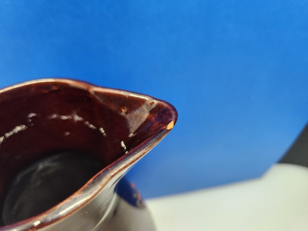 Vintage Stoneware Ceramic Pitcher Japan