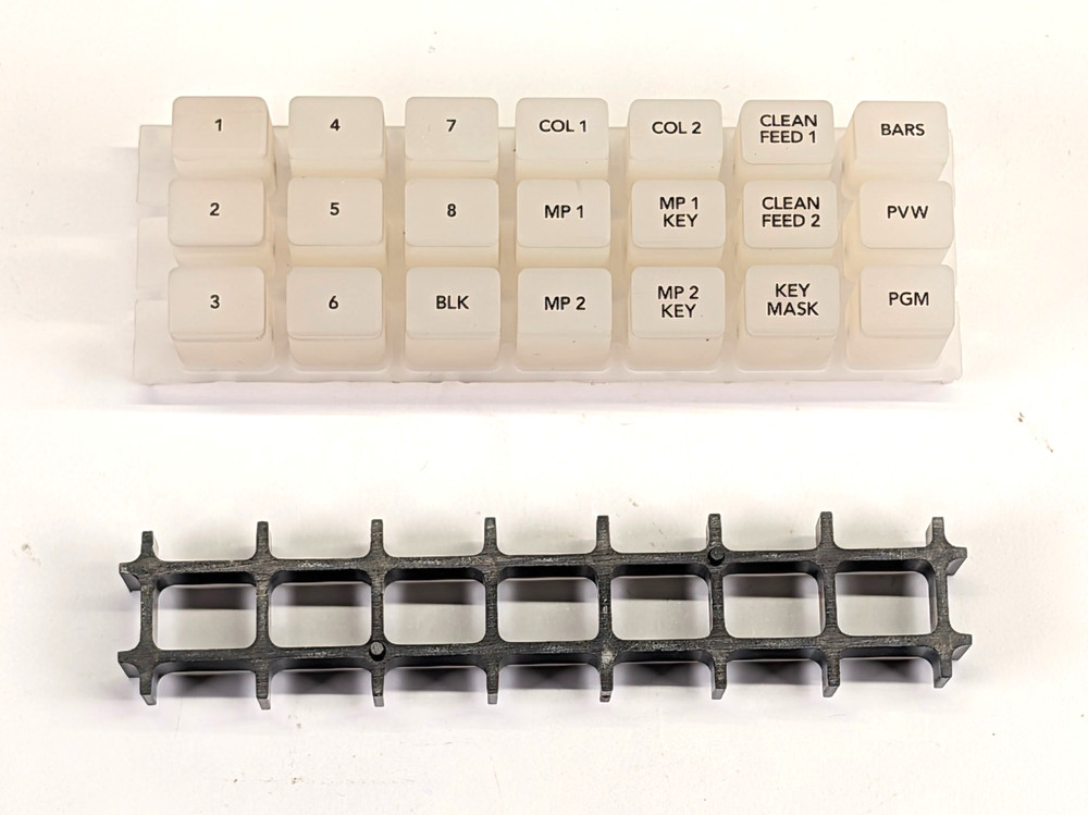 Blackmagic Design ATEM Production Studio 4K Button Panel Keycaps & Spacer