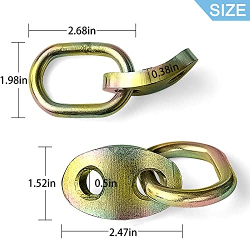 7100 Engine Lifting Bracket Set,5,500 lb Capacity Engine Lift 2 Sets Colorful