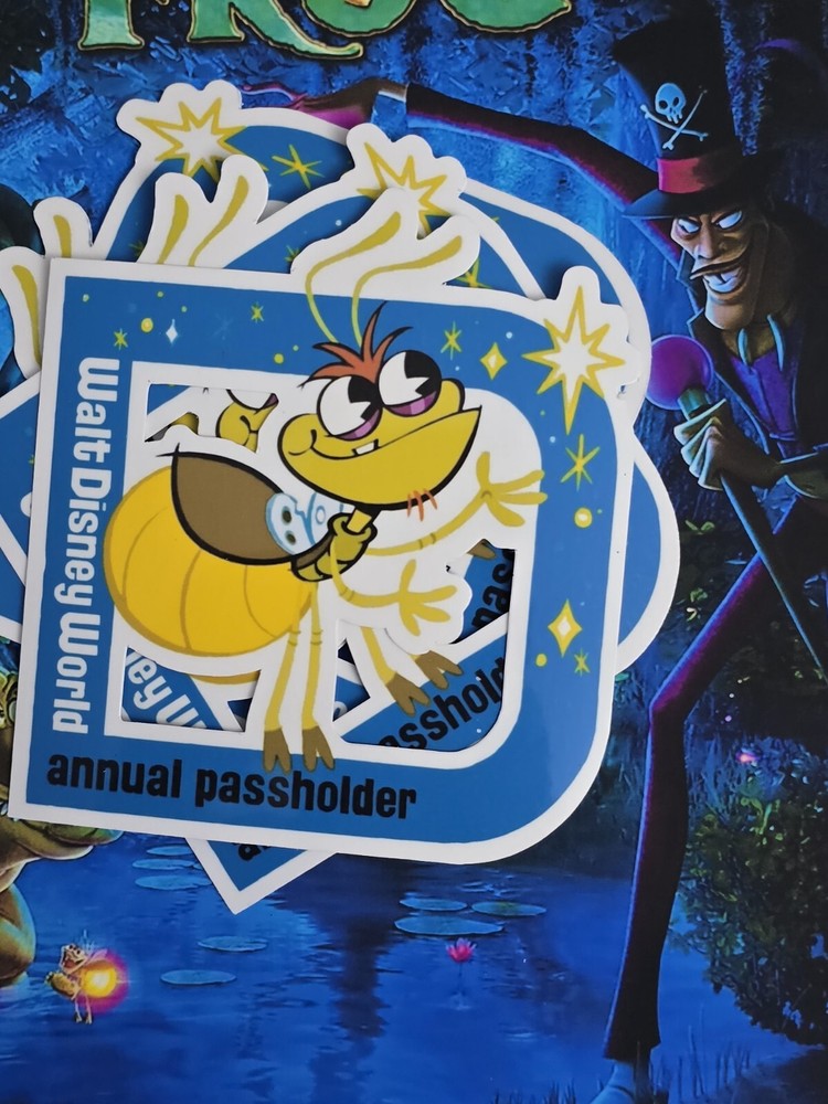 Disney passholder 2025 RAY FIREFLY STICKERS