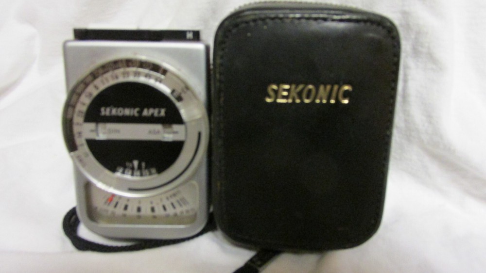 Sekonic Apex Light Meter Model L-218 W/ Case
