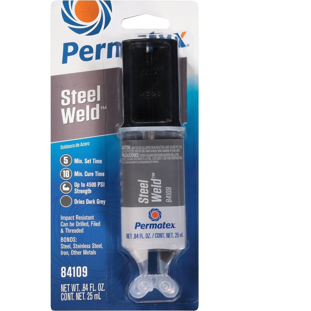 PermaPoxy 4-Minute Multi-Metal Epoxy - 0.84 oz for Strong Repairs