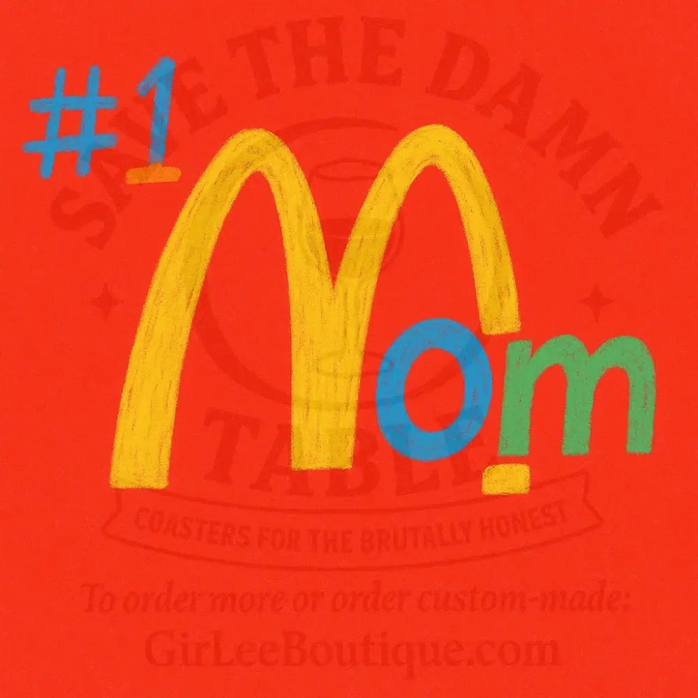 Handmade Coaster: She’s Lovin’ It