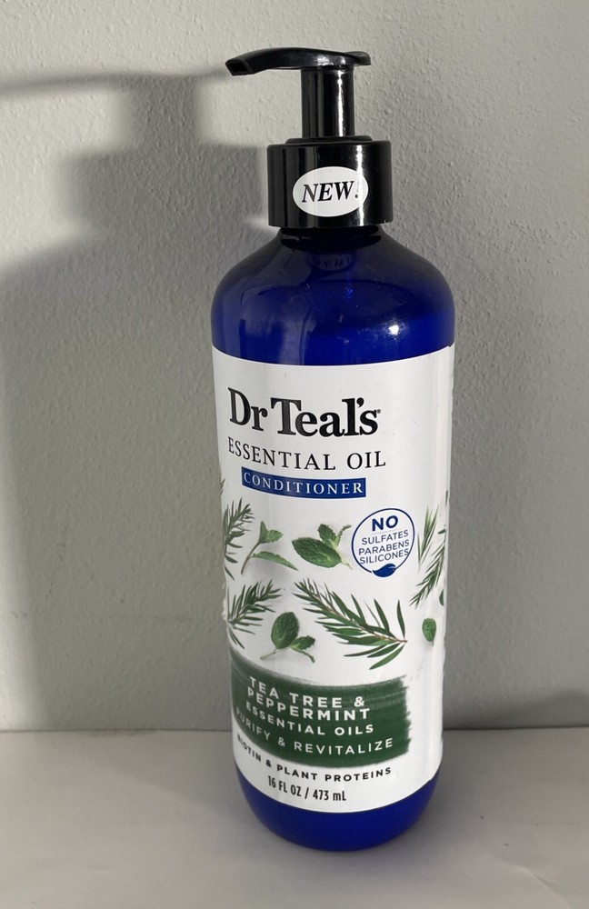 Dr Teal’s Tea Tree & Peppermint Biotin Conditioner - 16oz