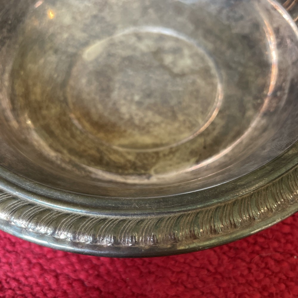 F B Rogers Silver Co Silverplated 6-5/8” Candy Dish