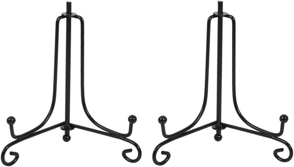 Adjustable & Foldable Iron Display Stand Set - Perfect for Home & Gallery