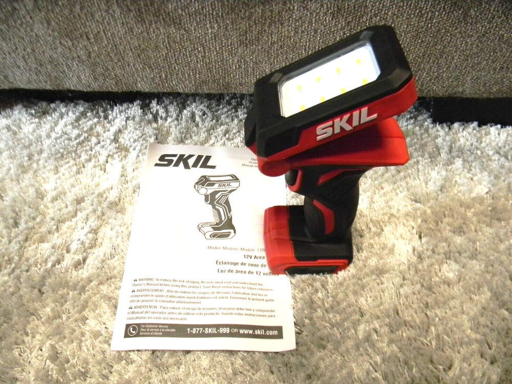 NEW SKIL 12Volt  12V Cordless Area Light Work light Flashlight - Bare Tool