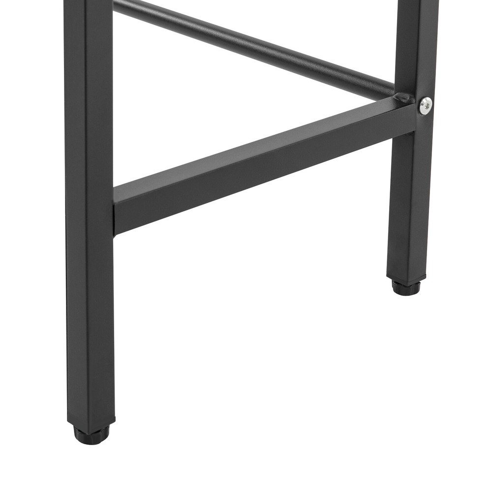 3-Tier Freestanding Washing Machine Shelf with Vintage Design and Ample Storage