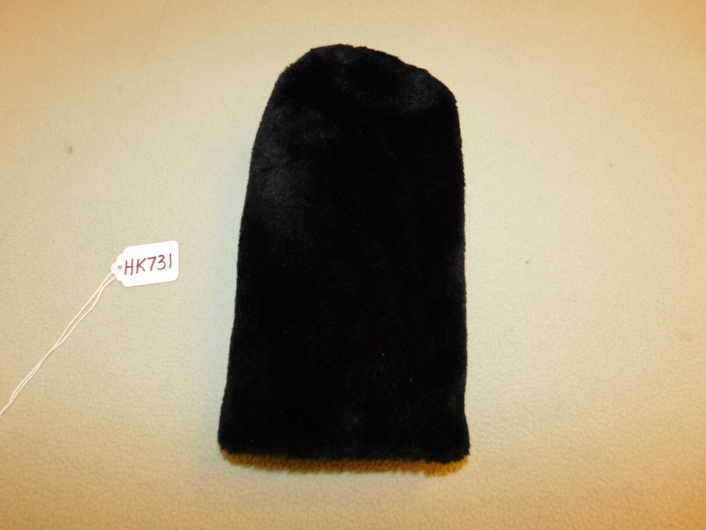 Black Plush Driver Headcover HK731