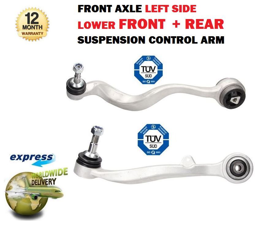 FOR BMW 520 523 2003-2010 FRONT LEFT LOWER FRONT REAR SUSPENSION CONTROL ARMS