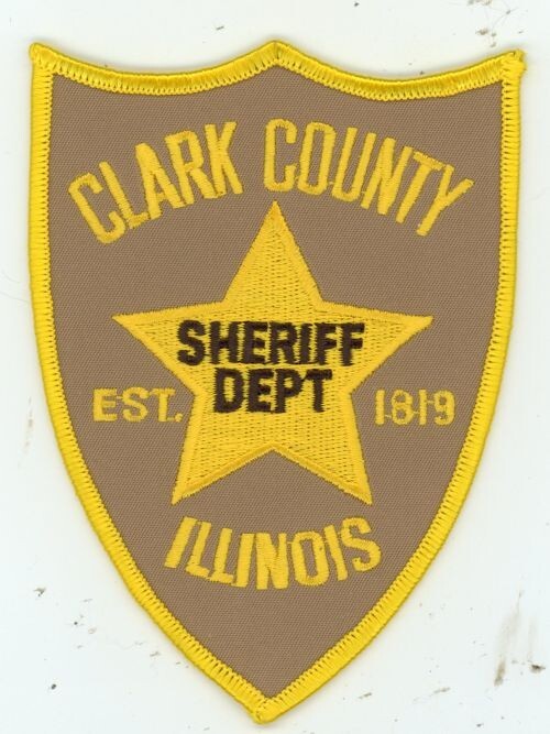 ILLINOIS IL CLARK COUNTY SHERIFF NICE SHOULDER PATCH POLICE