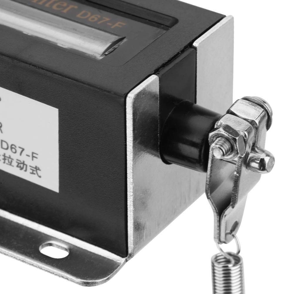 5 Digit Mechanical Counter Resettable Manual Hand Pull Tally Counter5 Digit M...