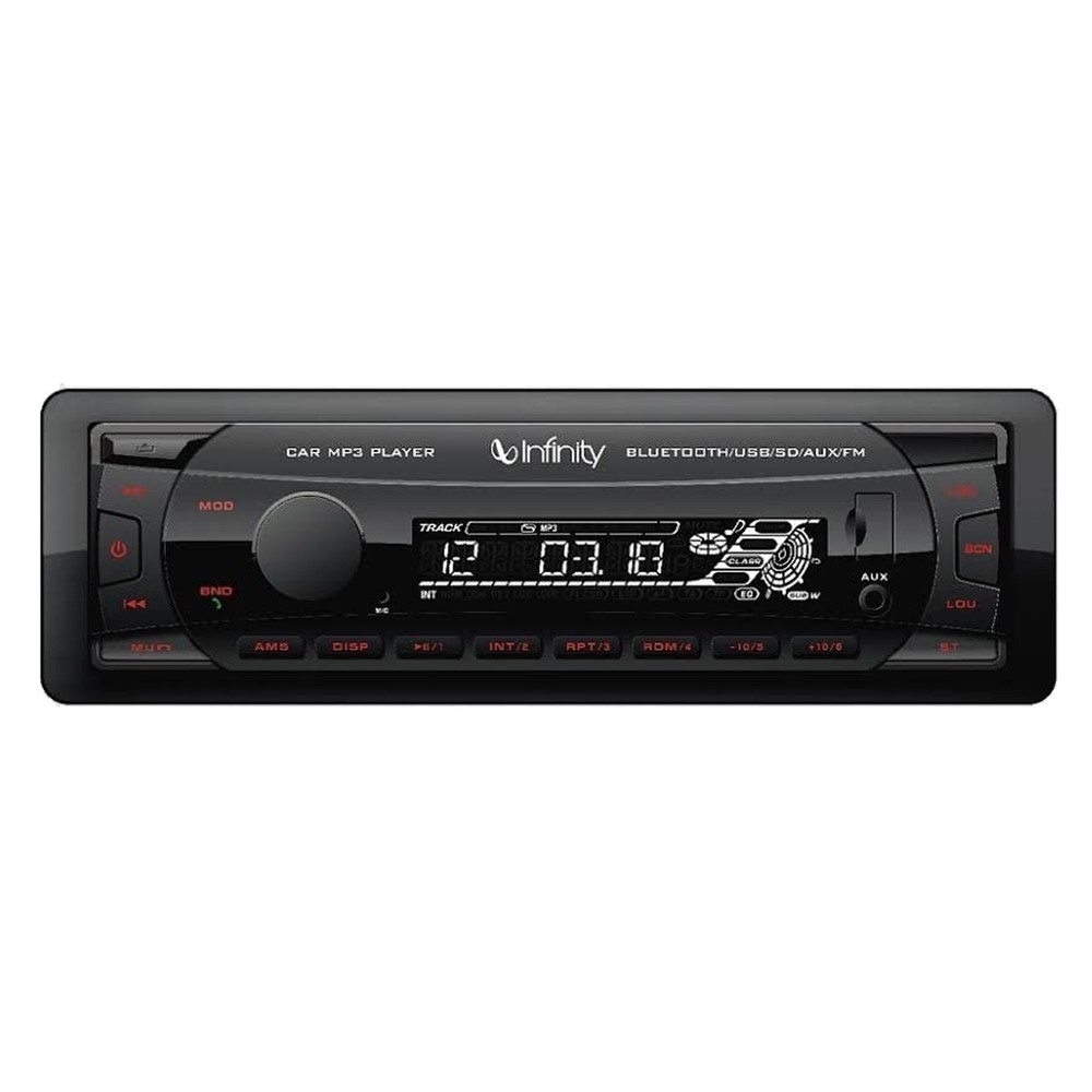 Infinity Digital Media Single DIN Bluetooth USB/AUX MP3 Player Car Receiver