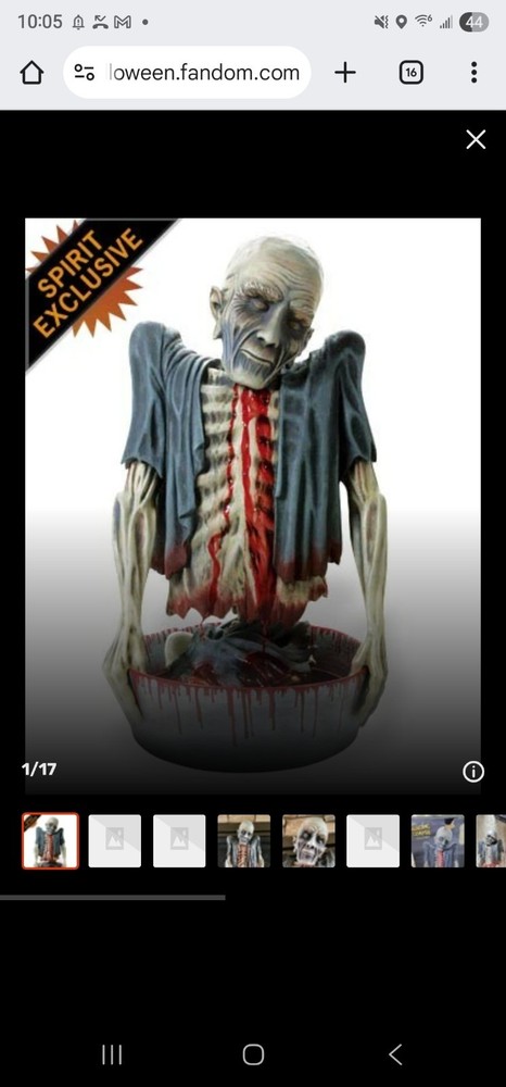 Spirit Halloween Bleeding Corpse