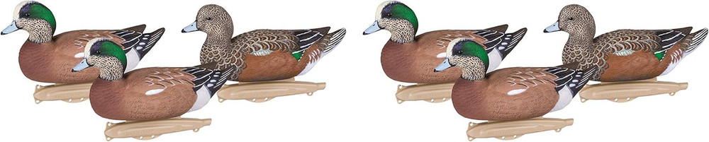 Outdoors 8024SUV Storm Front 2 Wigeon Decoys, Classic Floaters - 6-Pack