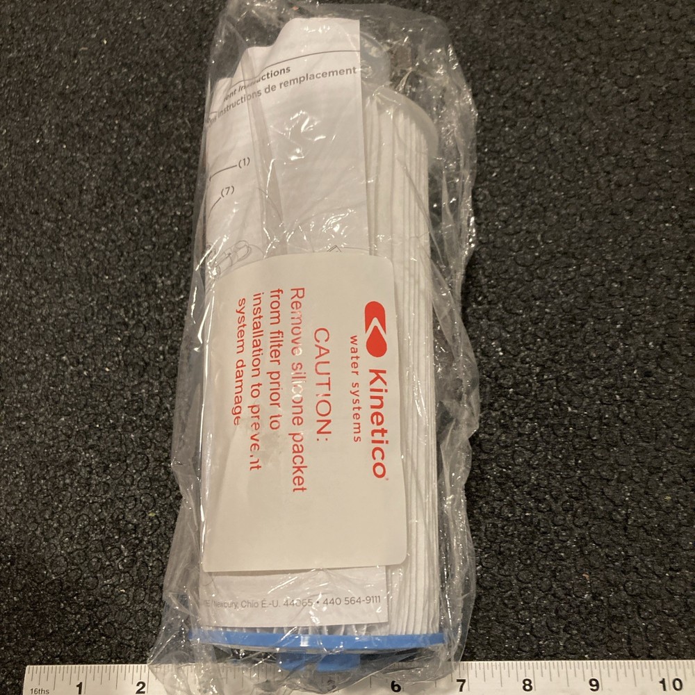 Kinetico 10 inch, 20 Micron pleated filter Pre-Filter Water filter