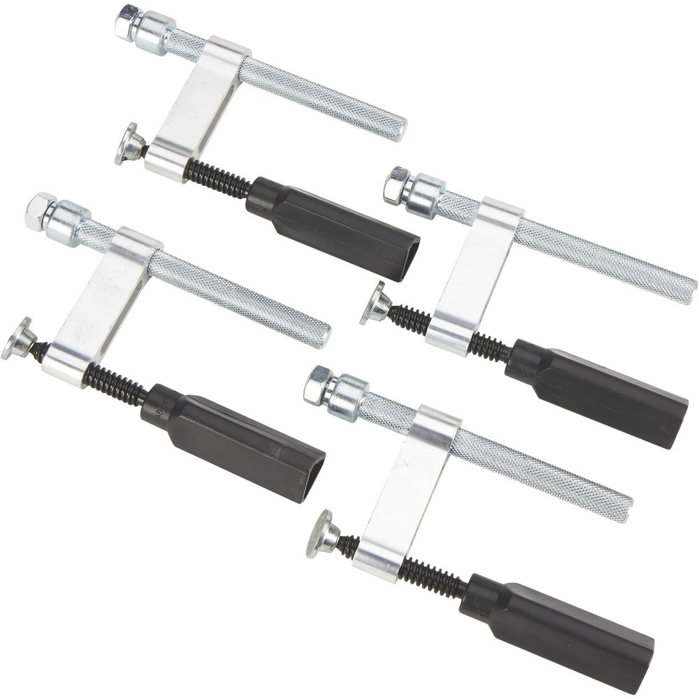 Klutch Welding Table Clamp Kit, 4-Pc.
