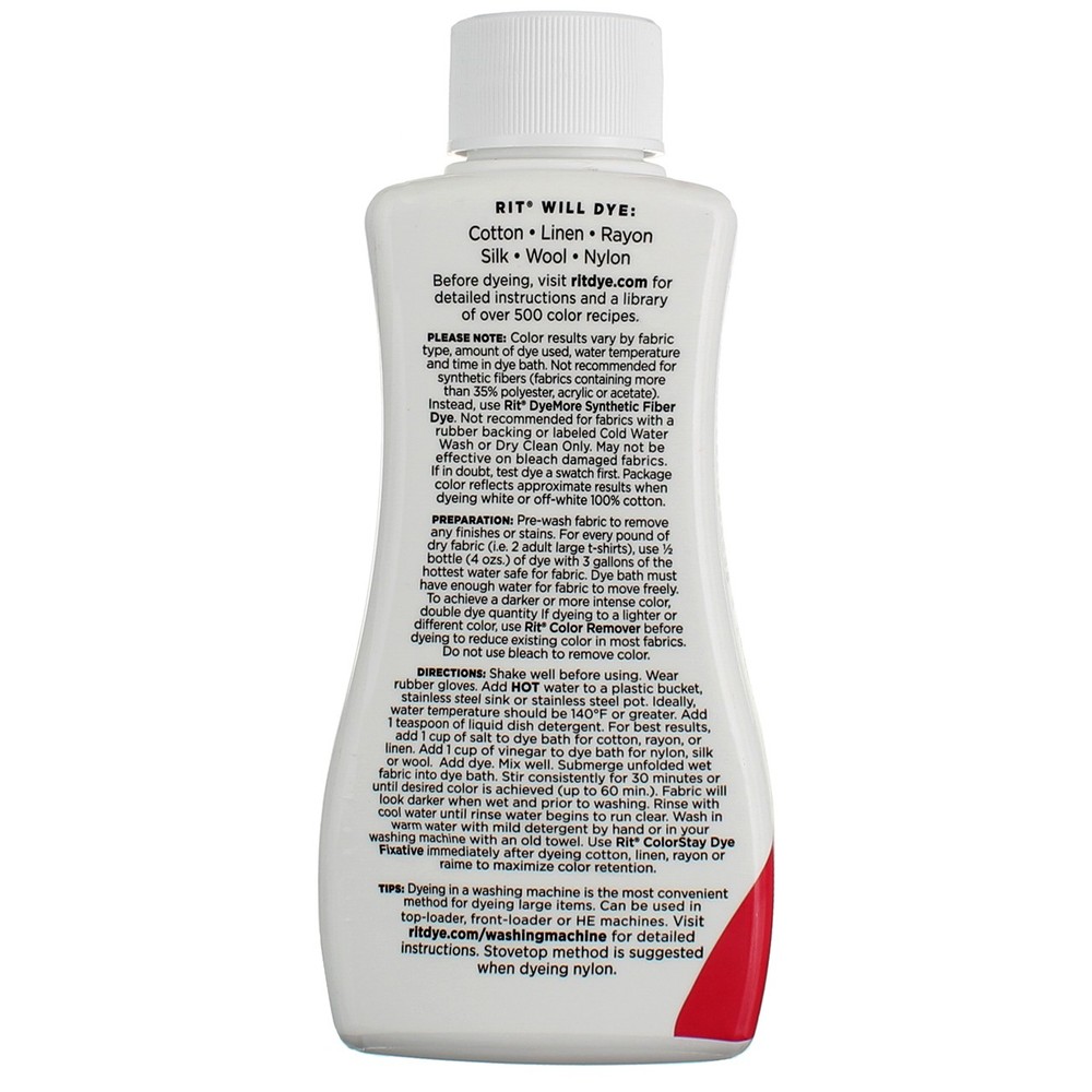 3 Pack Rit All Purpose Dye, Cherry Red, 8 fl oz