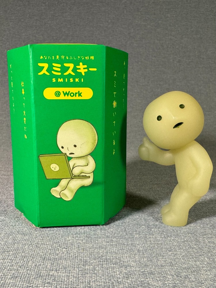 Authentic Smiski @ Work Series Smiski Approving Figure