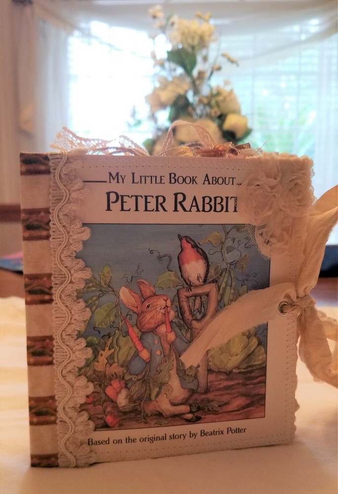 Little Book About Peter Rabbit Journal Handmade