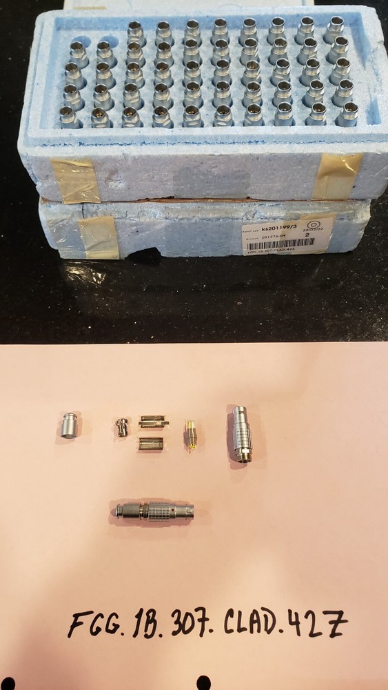 LEMO Push Pull cable connector FGG.1B.307.CLAD.42Z