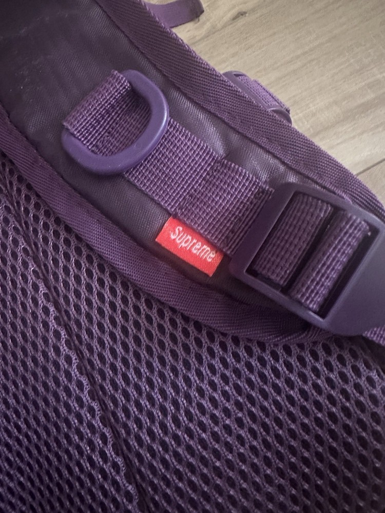 Purple supreme backpack