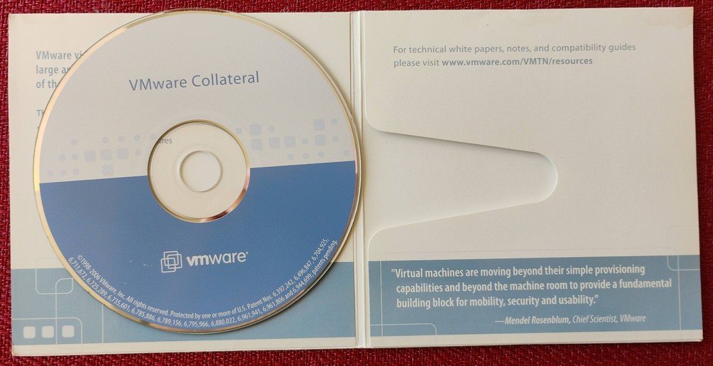 VMware Collateral information CD