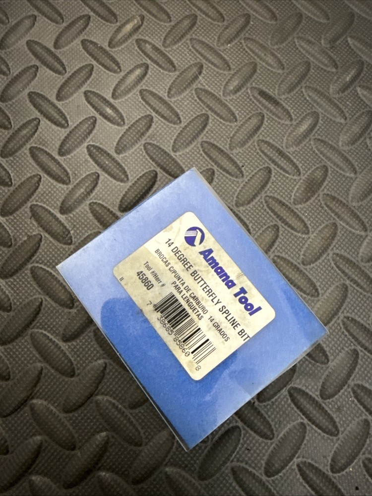 Amana Tool 14 Degree Butterfly Spline Bit 45860