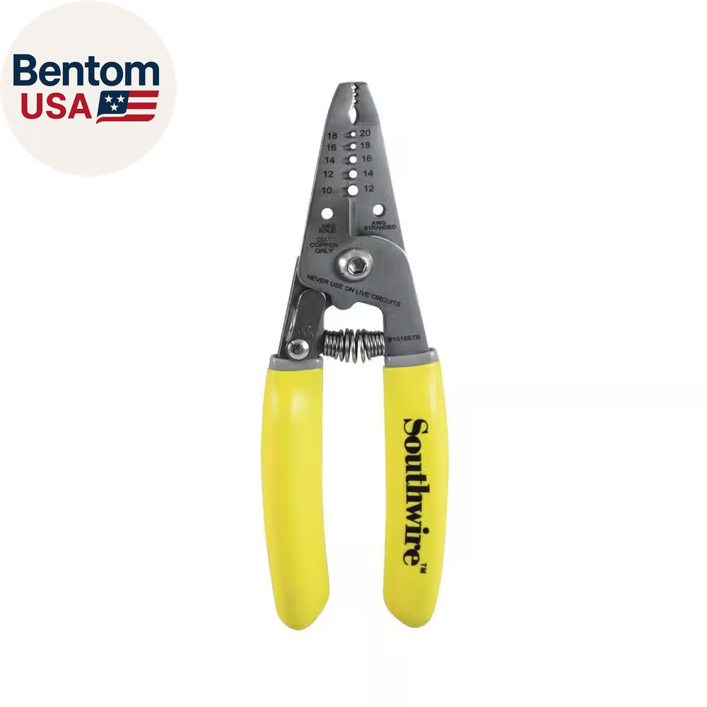 6 In. Compact Wire Stripper 10 AWG -18 AWG