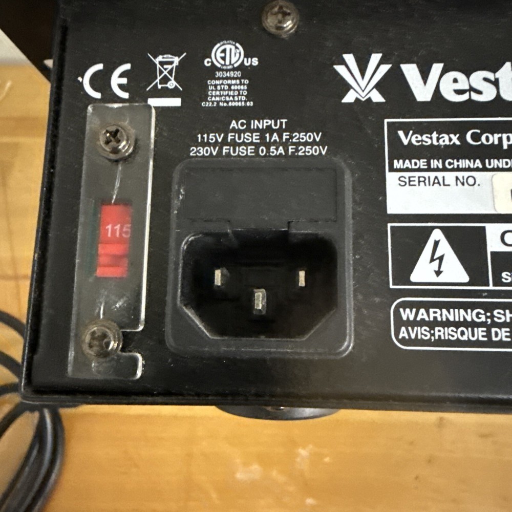 Vestax DSM-410 DJ Mixing Controller- As Is