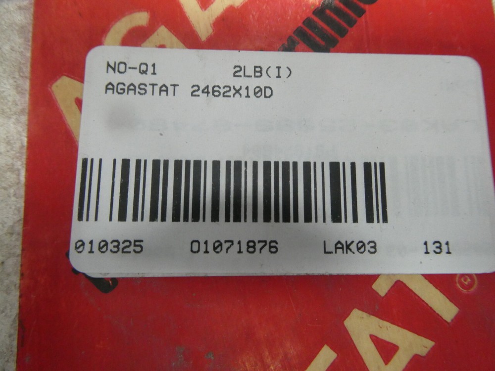 Agastat 2462X10D Time Delay Relay 2.5-50sec 130v-dc