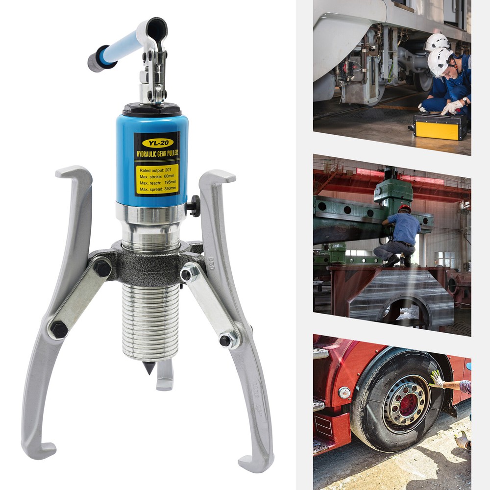 Wheel Bearing Puller Kits 2/3 Jaws Pulling Separator Hydraulic Gear Puller Set