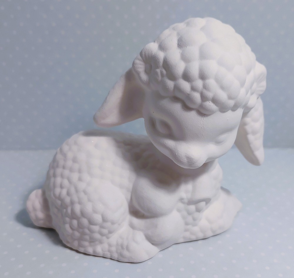 Lamb ~ Ceramic Bisque Ready to Paint
