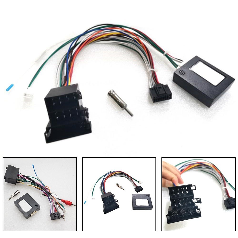 Black Automotive CAN Bus Adapter Decoder for Giulietta Head Unit Accessories
