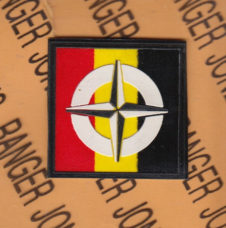 Belgian Army NATO Forces 1.5" Obsolete patch c/e