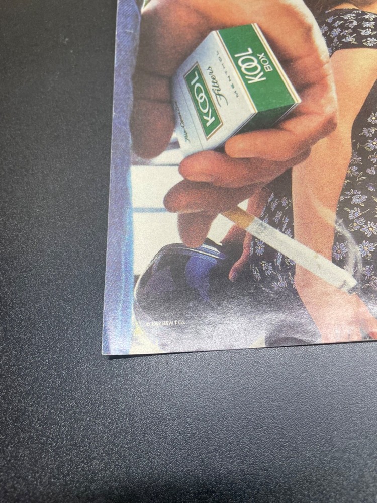 Kool Box Filters Cigarette Magazine Advertisement Ad 1997 B Kool