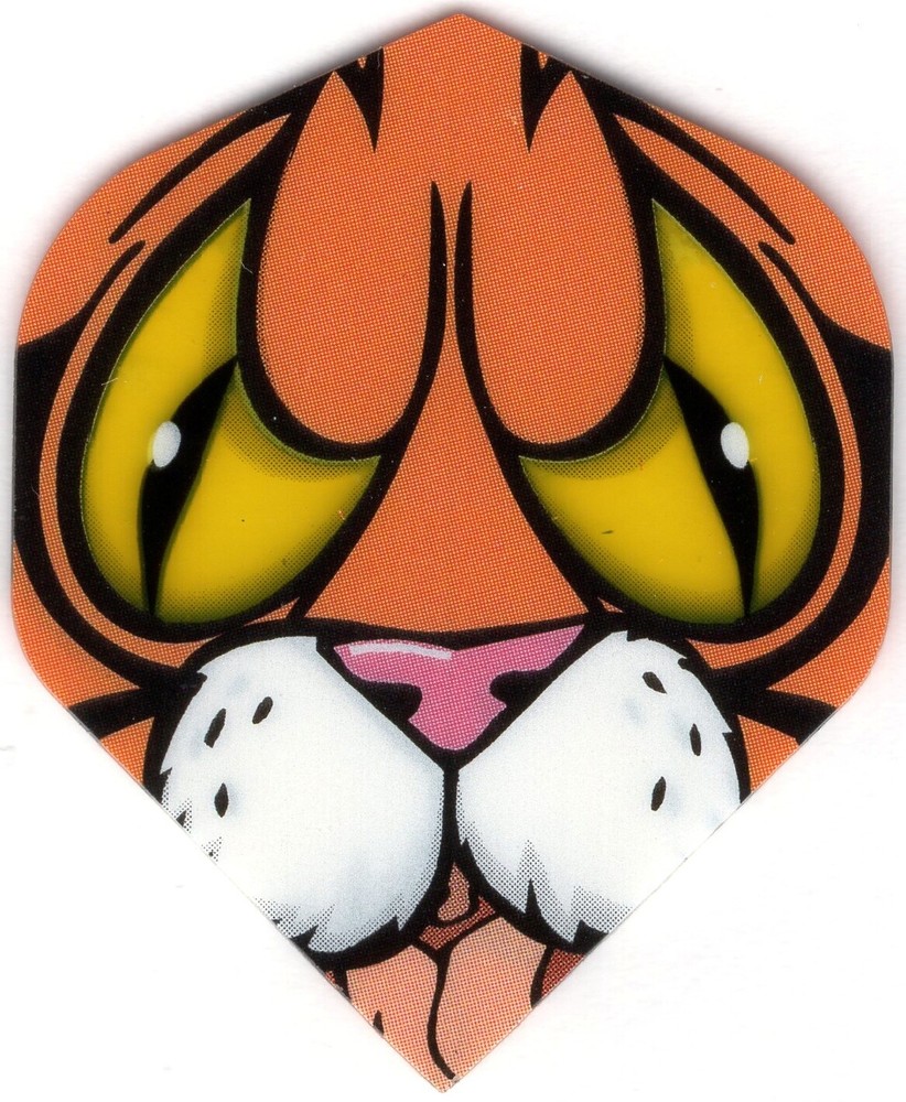 The Tiger Dart Flights: 3 per set