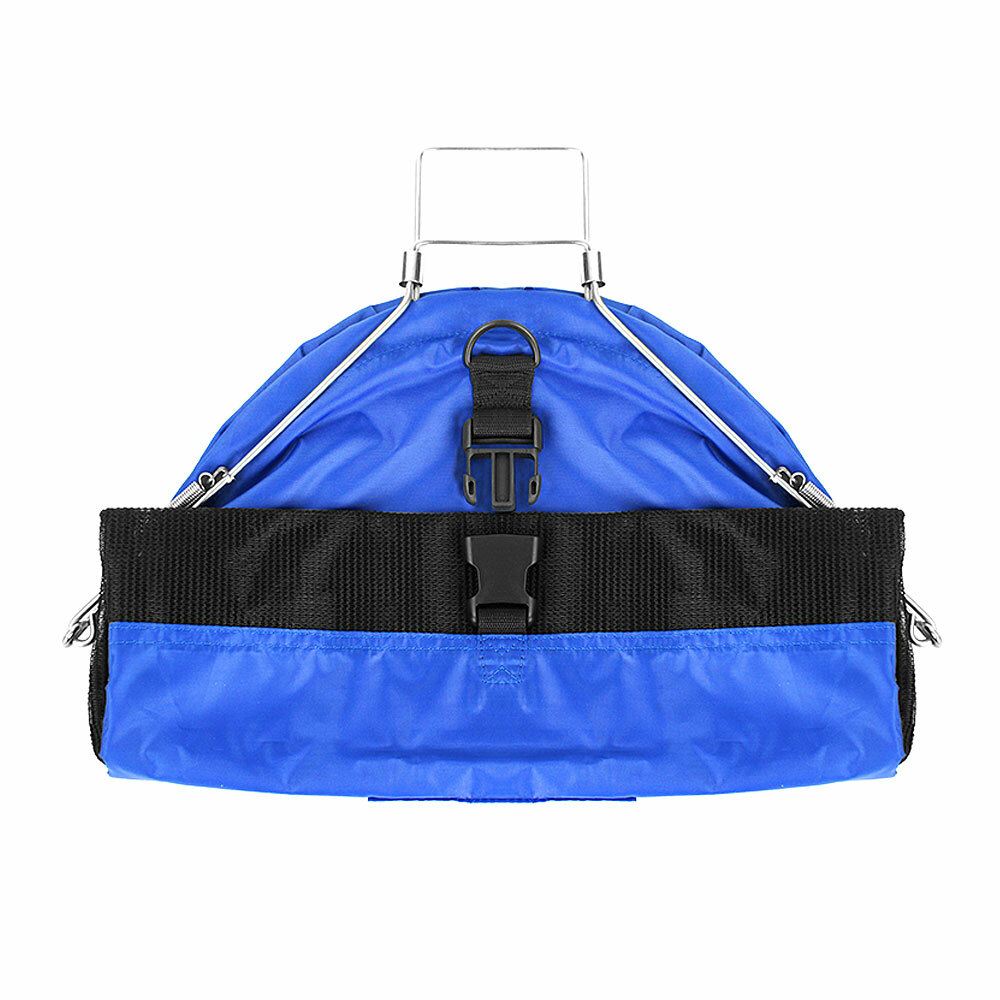 Scuba Max BG-633 Squeeze Handle Lobster Catch Bag Mesh Bottom