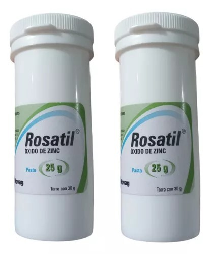 2 Rosatil / Óxido de Zinc / Pasta 25g