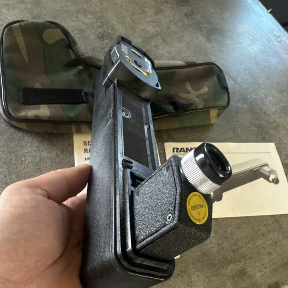 Ranging Rangematic MK 5 1000 Rangefinder 6x with Case & Manuals