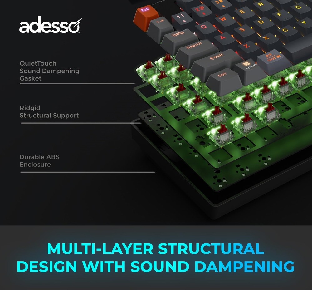 Adesso Easy Touch 1300 Keyboard