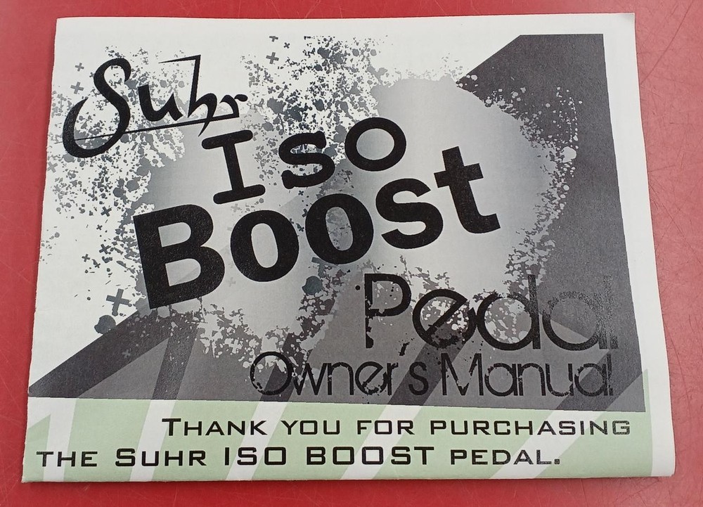 SUHR ISO BOOST EFFECTOR 231616