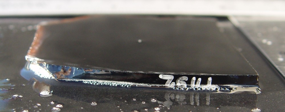 Obsidian Lapidary Slab T1192