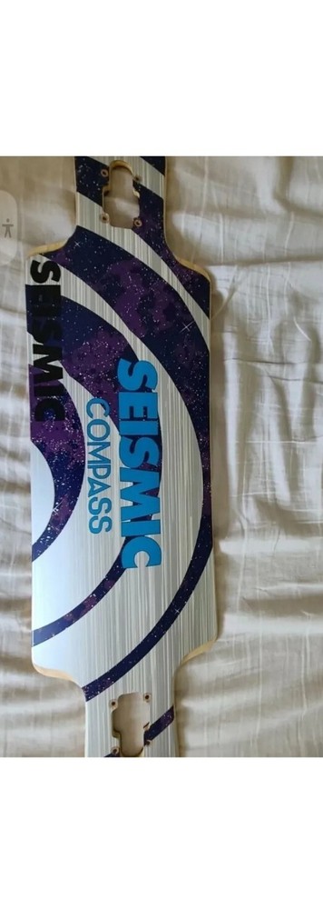 New SEISMIC COMPASS LONGBOARD Deck Only....😎