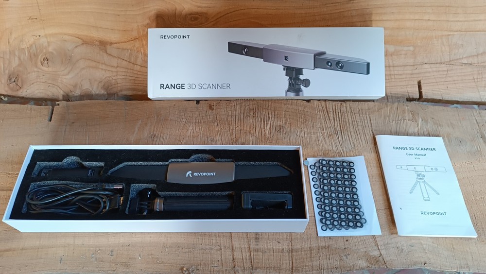 3D Scanner - Revopoint RANGE 3D Scanner